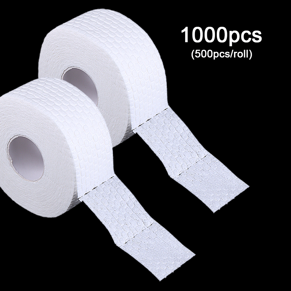 Nail Art Remover - 500/1000 szt. Waciki do paznokci, płatki