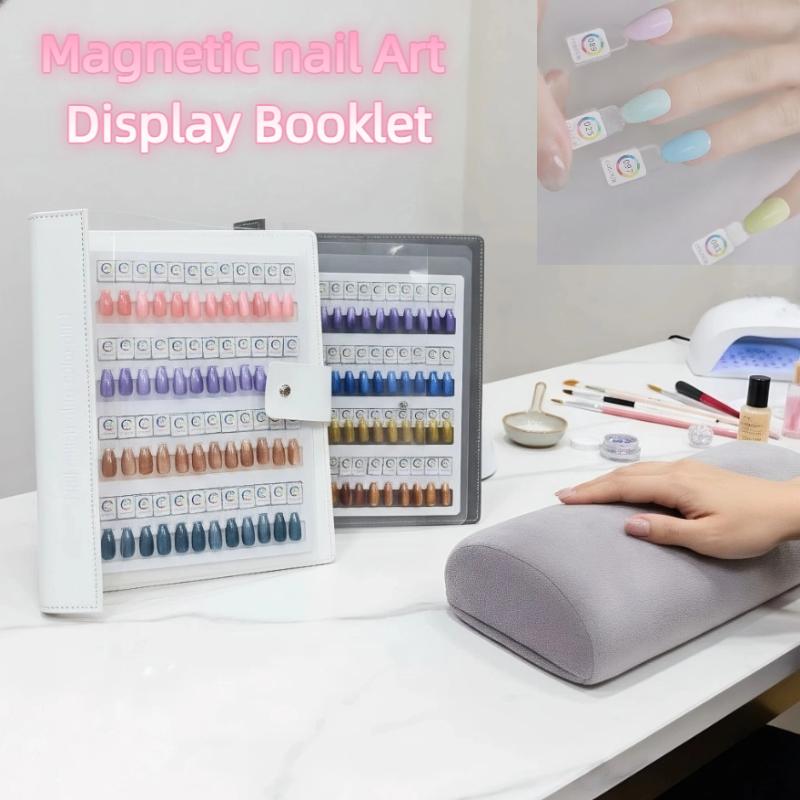 Nail Art Pinterest - Książka z magnetycznymi końcówkami do prezentacji