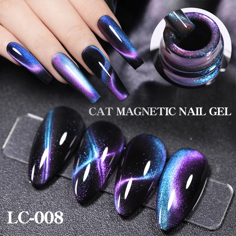 Nail Art Orange - LILYCUTE 7ml 9D Kocia Żelowa Lakier