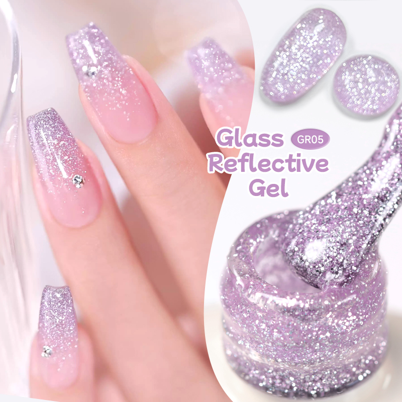 UR SUGAR 15ml Brokatowy Fiolet – Nail Art Violet recenzja i cena