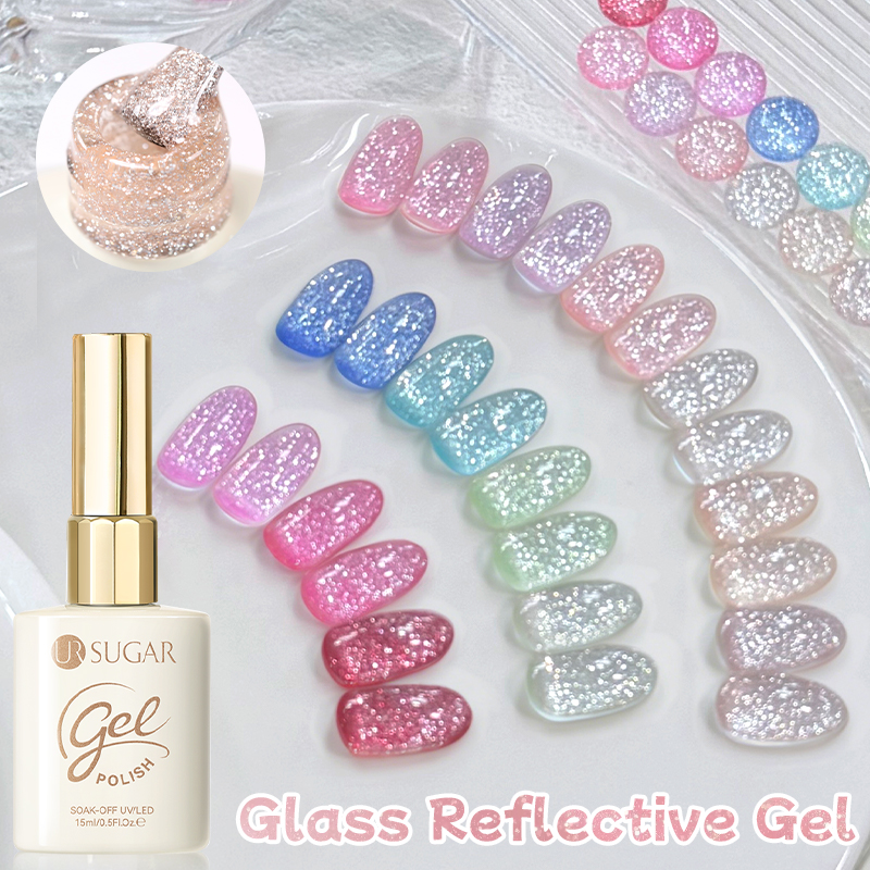 UR SUGAR 15ml Brokatowy Fiolet – Nail Art Violet recenzja i cena