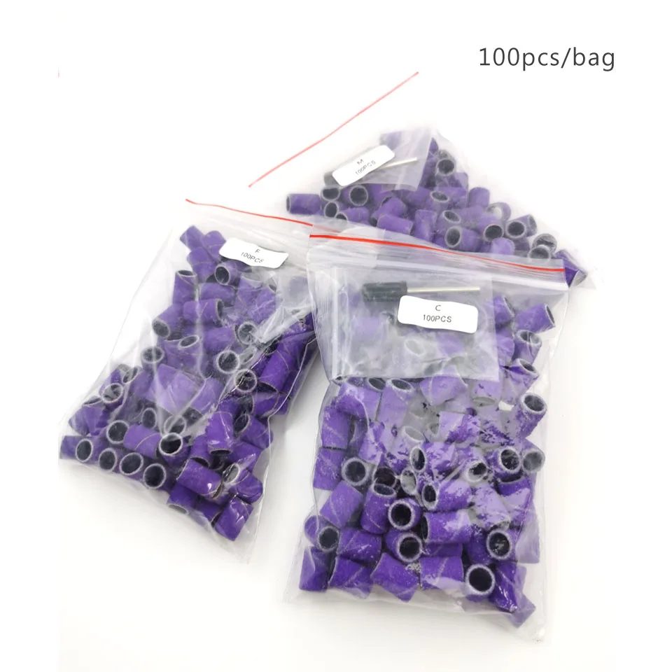 HYTOOS 100 sztuk/worek fioleto – Nail Art Violet recenzja i cena