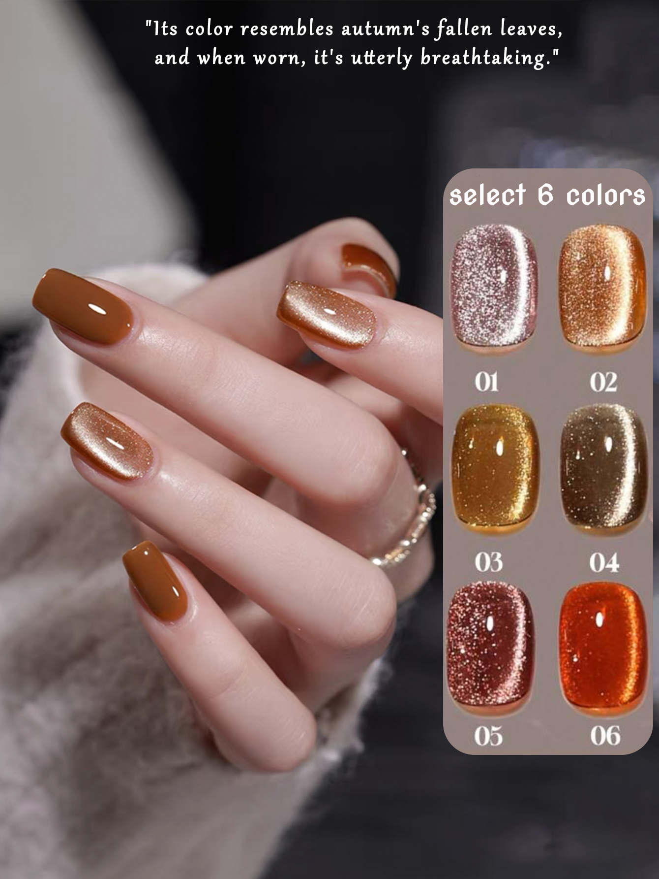 SHAKA 1-6 szt. Popularny lakie – Nail Art Orange recenzja i cena
