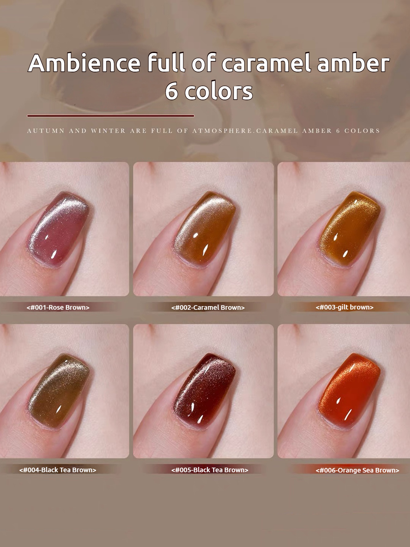 SHAKA 1-6 szt. Popularny lakie – Nail Art Orange recenzja i cena