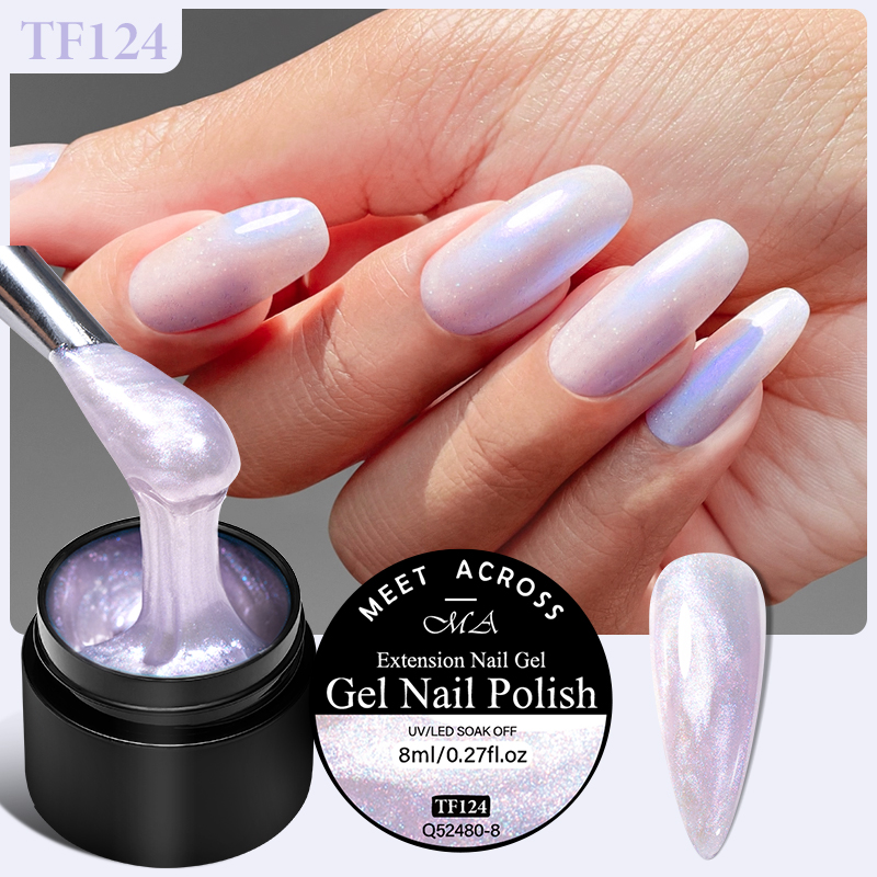 MEET ACROSS 8ml Aurora Extensi – Nail Art Violet recenzja i cena
