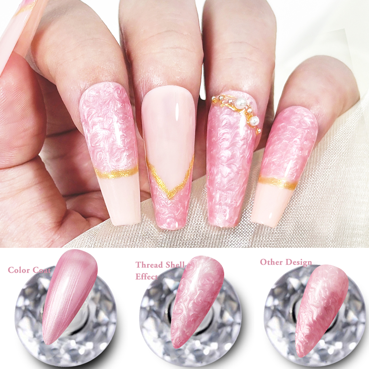 Zestaw lakierów hybrydowych 7m – Nail Art Violet recenzja i cena