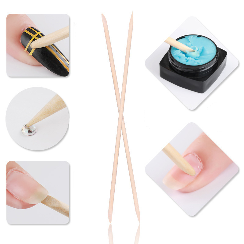 50/100 sztuk/partia patyczek d – Nail Art Orange recenzja i cena