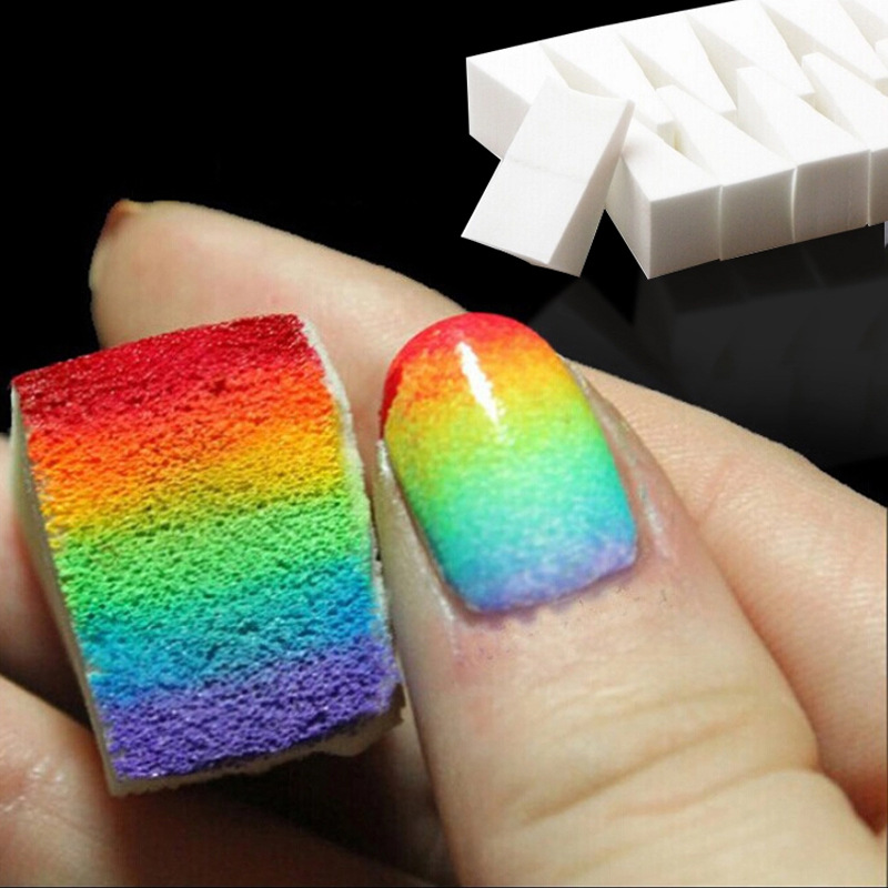 50/20Pcs Biała miękka gąbka do – Nail Art Pinterest recenzja i cena