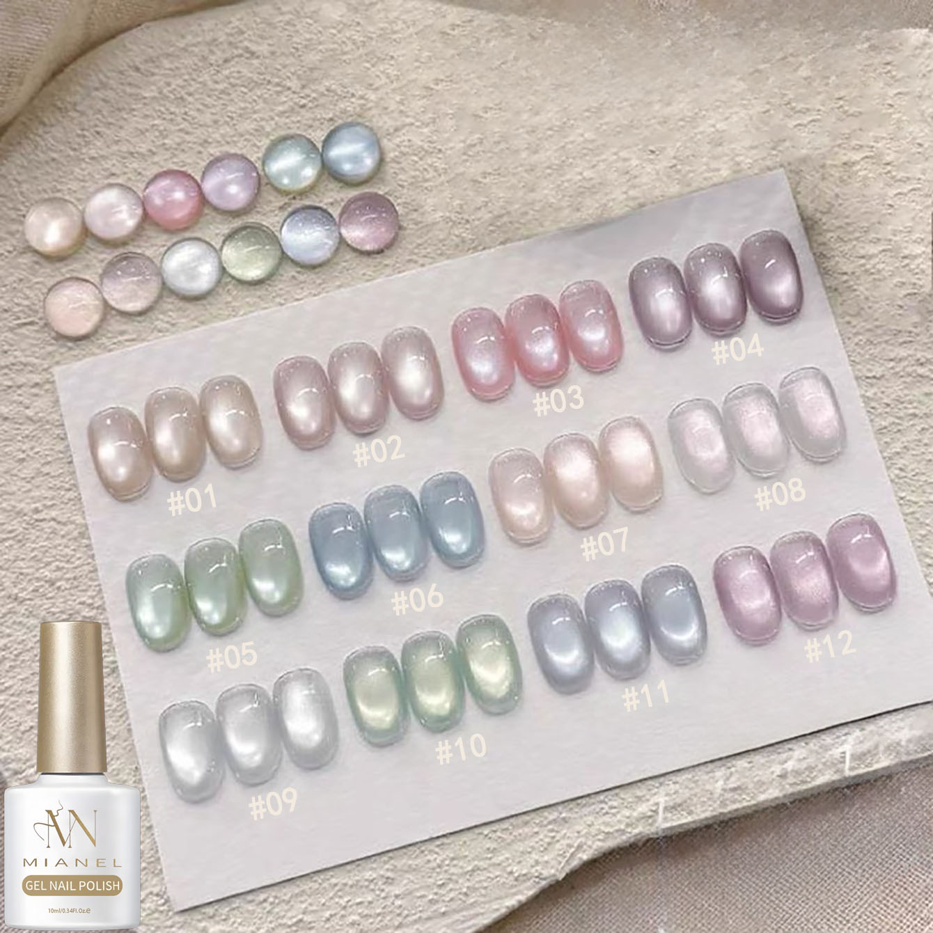 MIANEL 10ML Lakier Hybrydowy d – Nail Art Violet recenzja i cena