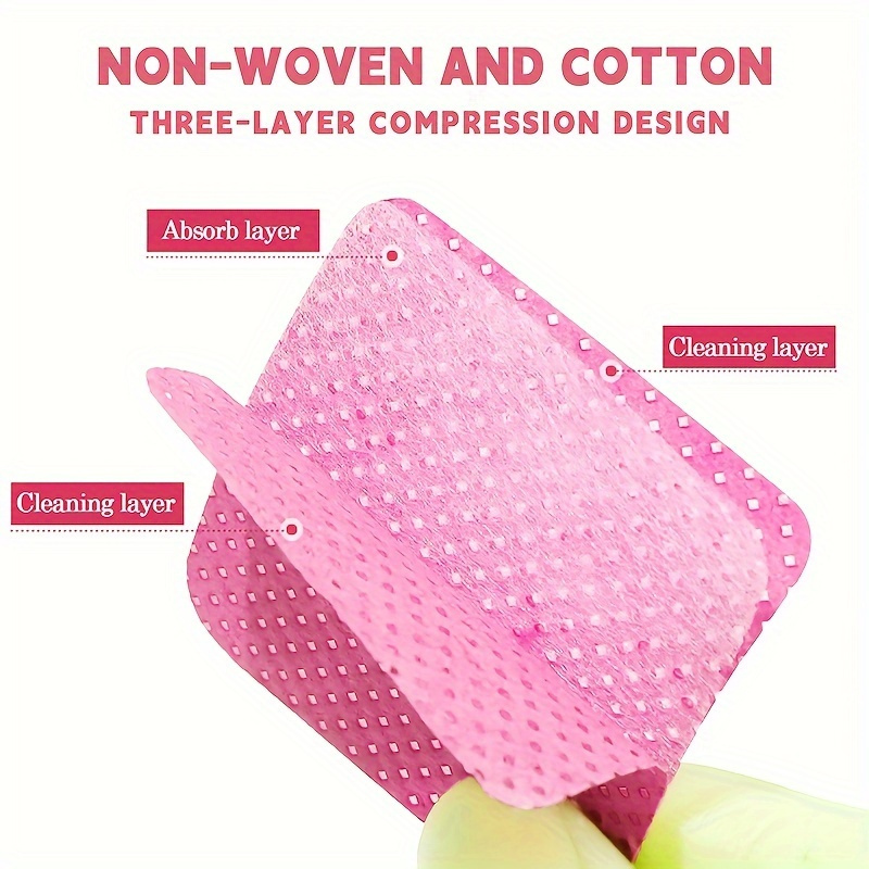 20/600 szt. Bezpyłowe chustecz – Nail Art Remover recenzja i cena