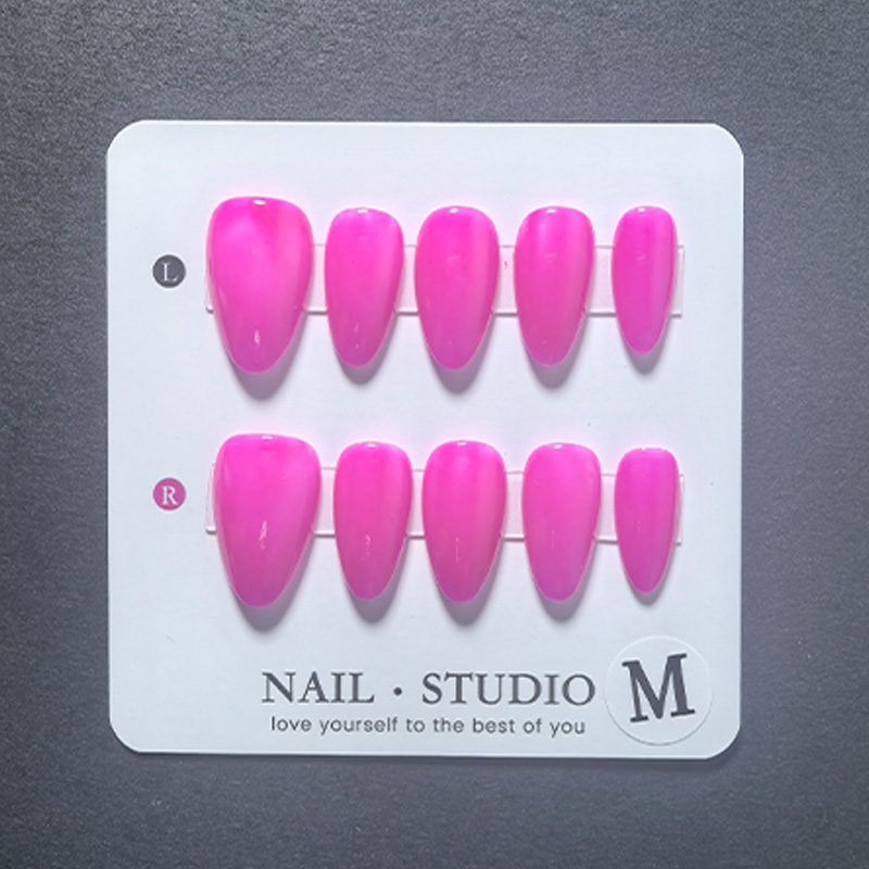 10 szt. Migdałowe sztuczne paz – Nail Art Orange recenzja i cena