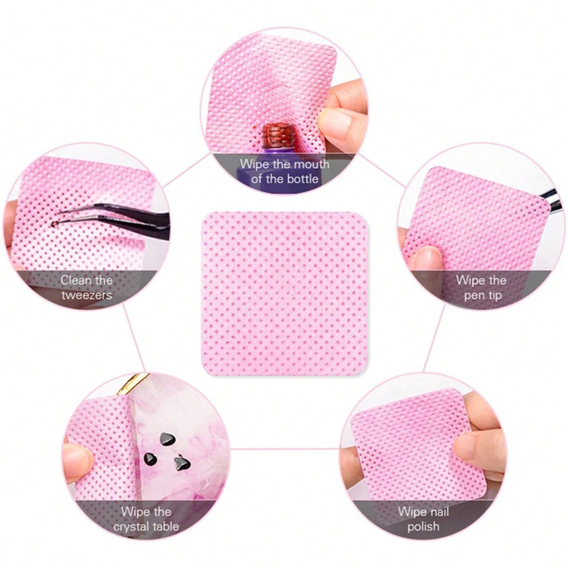 Chusteczki bezpyłowe do czyszc – Nail Art Remover recenzja i cena
