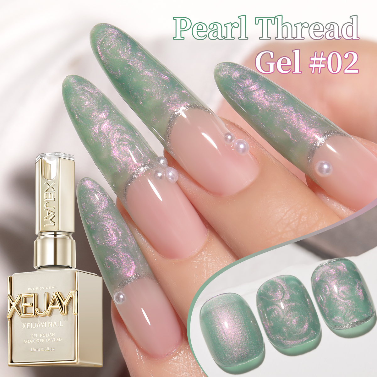 15ML Pearl White Thread Gel Na – Nail Art Orange recenzja i cena