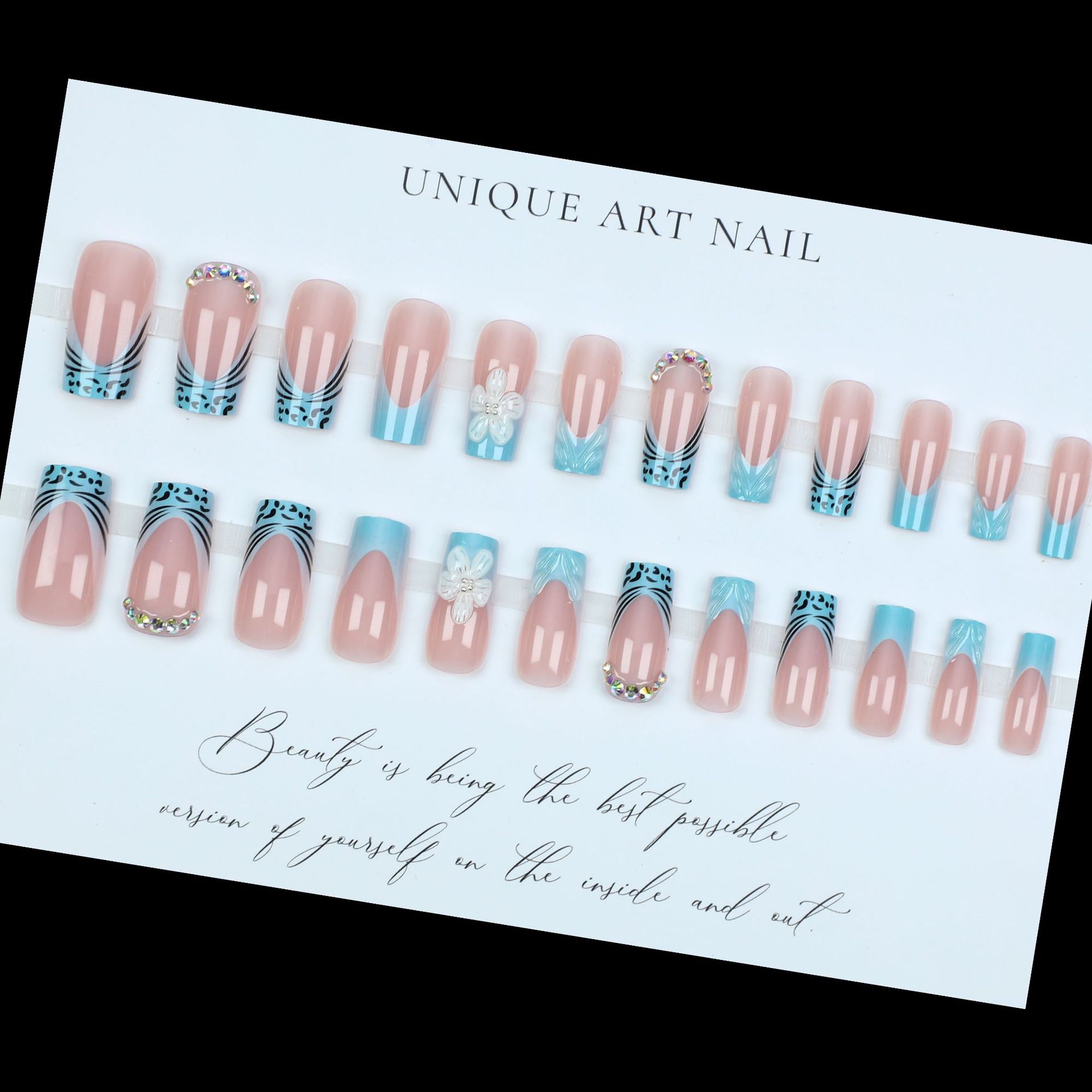 Średnie sztuczne paznokcie dla – Nail Art Orange recenzja i cena