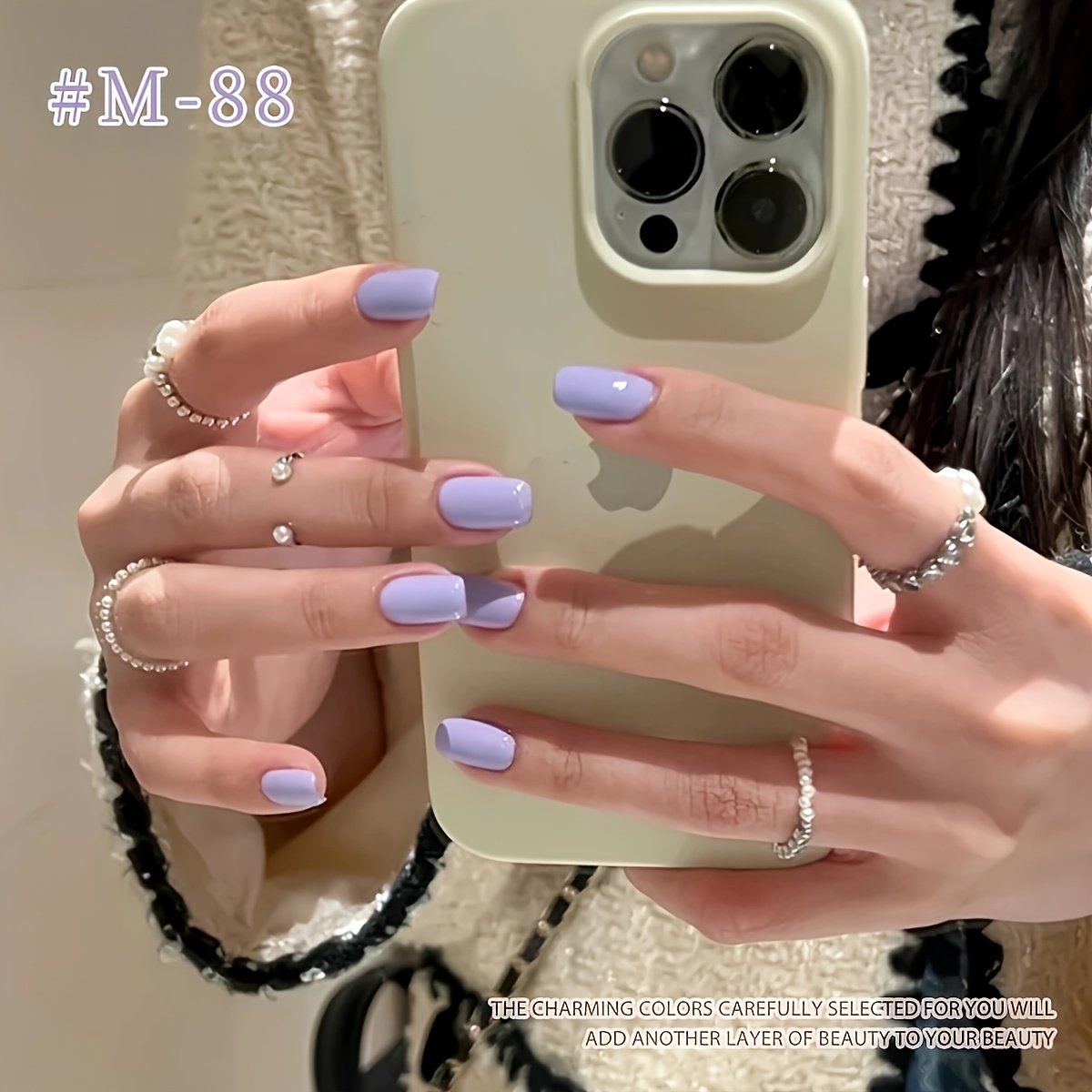 1/6 szt. Zestaw fioletowych la – Nail Art Violet recenzja i cena