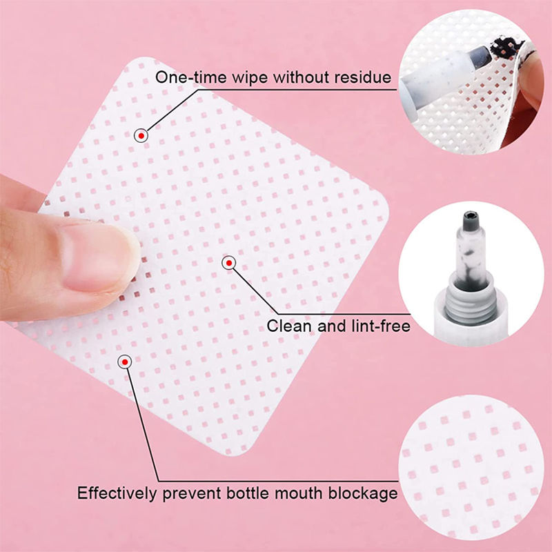 300 szt. Jednorazowe bezpyłowe – Nail Art Remover recenzja i cena